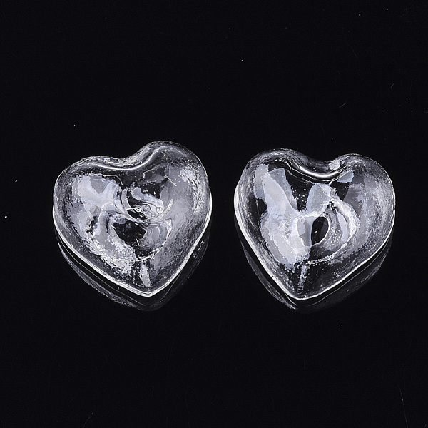 

PandaHall Handmade One Hole Blown Glass Bottles, for Glass Vial Pendants Making, Heart, Clear, 21x22~22.5x12mm, Hole: 4~4.5mm Glass Heart...