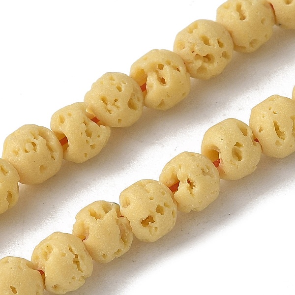 Synthetic Lava Rock Dyed Beads Strands