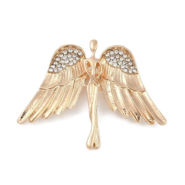 Zinc Alloy Crystal Rhinestone Brooches For Backpack Clothes