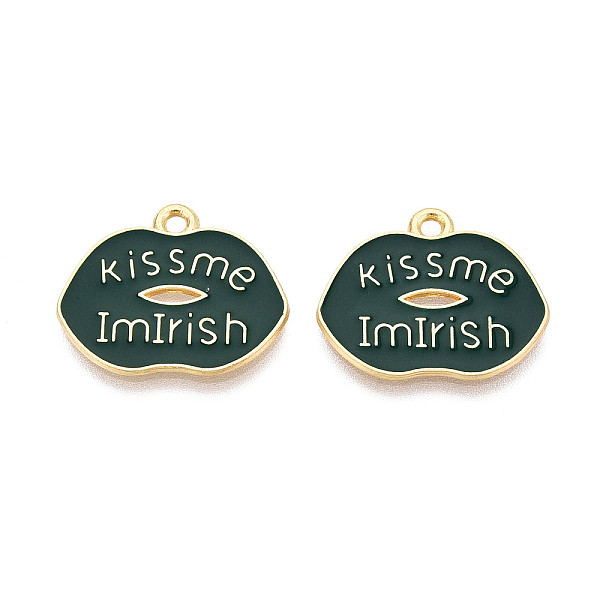 アイルランド製合金エナメルペンダント