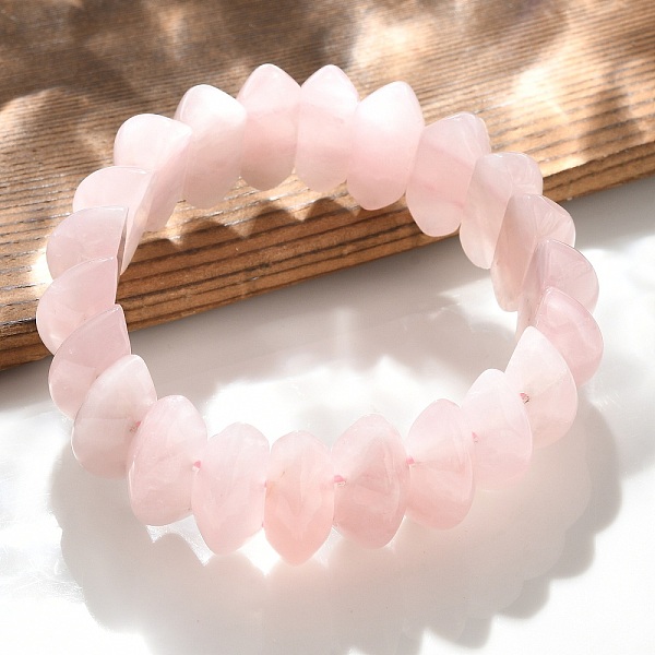 Bicone Natural Rose… - image