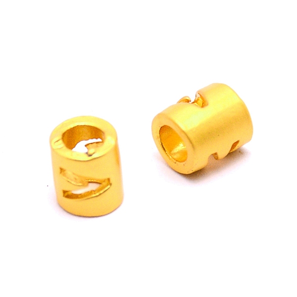

PandaHall Alloy Letter Beads, Column, Matte Gold Color, Letter.V, 6.5x6mm, Hole: 3mm Alloy Letter V