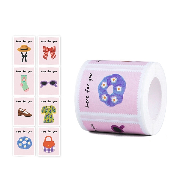 200Pcs Roll Stickers - image