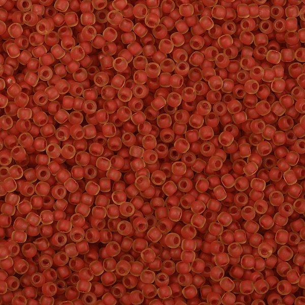 

PandaHall TOHO Round Seed Beads, Japanese Seed Beads, (388FM) Dark Red Lined Topaz Matte, 11/0, 2.2mm, Hole: 0.8mm, about 135000pcs/pound...