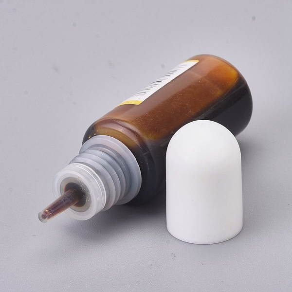 

PandaHall Epoxy Resin Pigment, Liquid Epoxy Resin Dye Transparent Colorant, for UV Resin Coloring, DIY Resin Art Jewelry Making, Saddle..., Brown