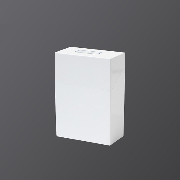 PandaHall Multifunctional Small Plastic Flip Storage Box, Mini Stationery Sorting Case With Lid, Drawer Desktop Organizers, White...