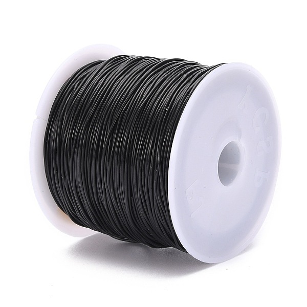 

PandaHall Round Crystal Elastic Stretch Thread, for Bracelets Gemstone Jewelry Making Beading Craft, Black, 0.6mm, about 92.9 yards...