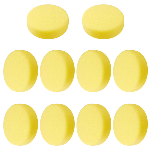 Flat Round TPU Joystick Cap