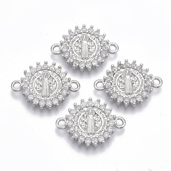 Brass Micro Pave Cu… - image