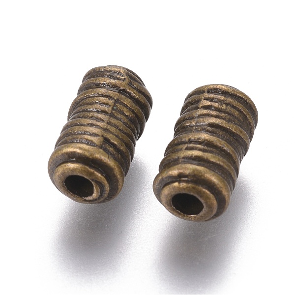 

PandaHall Tibetan Style Beads, Alloy Beads, Lead Free & Nickel Free & Cadmium Free, Antique Bronze Color, Column, 6mm wide, 11mm long, hole...