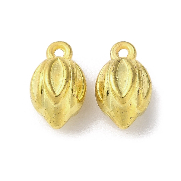 

PandaHall Alloy Charms, Flower, Golden, 11x6.5x6mm, Hole: 1.2mm Alloy Flower