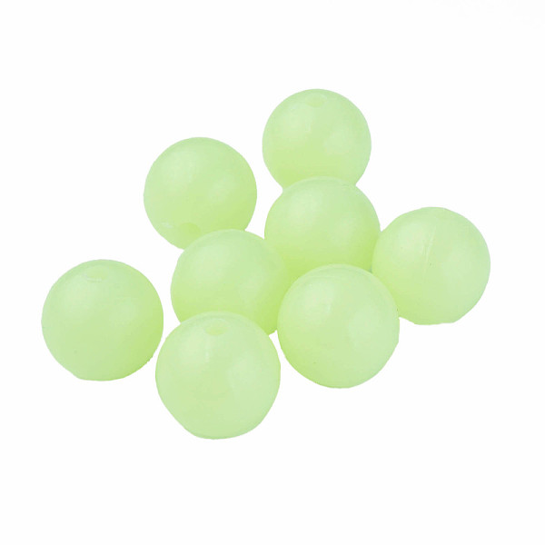 

PandaHall Luminous Acrylic Beads, Glow in the Dark, Round, Light Green, 16x15.5mm, Hole: 3mm Acrylic Round