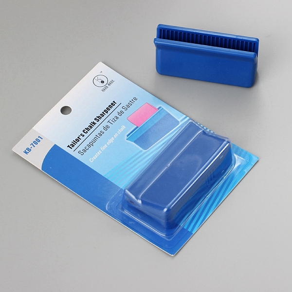 

PandaHall Plastic Portable Tailor's Chalk Sharpener, Sewing Tools, Blue, 75x38x22mm Plastic Rectangle Blue