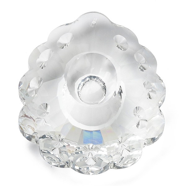 

PandaHall Transparent Glass Big Pendants, Faceted, Teardrop Charms, for Chandelier Crystal Hanging Pendants, Clear, 87x70x24.5mm, Hole...