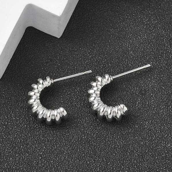 C-Shaped Brass Stud… - image