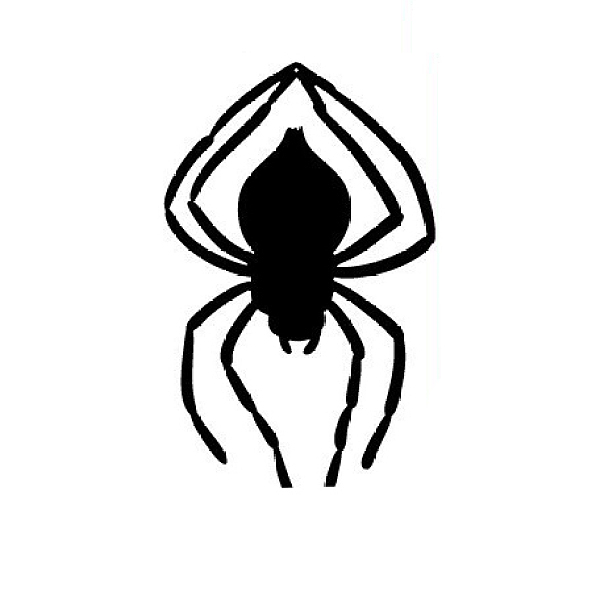 

PandaHall Halloween Theme Hanging Display, Party Decoration, Decorative Props for Garden, Home, Spider, 200x125mm Plastic Spider