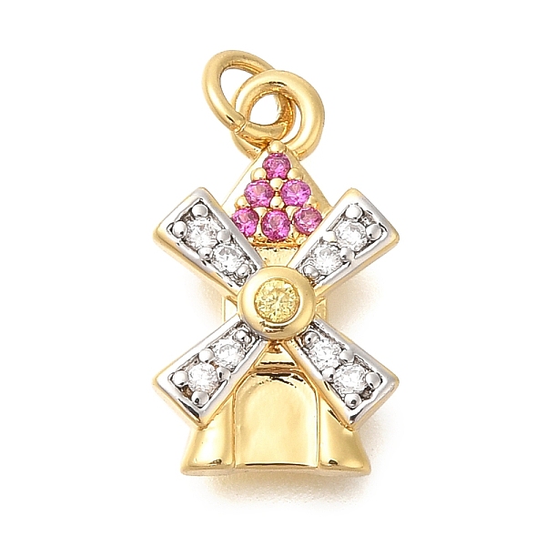 Brass Micro Pave Cu… - image