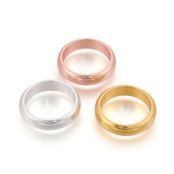 

PandaHall Electroplated Non-magnetic Synthetic Hematite Rings, Mixed Color, Size: 11, 20mm Non-magnetic Hematite Multicolor