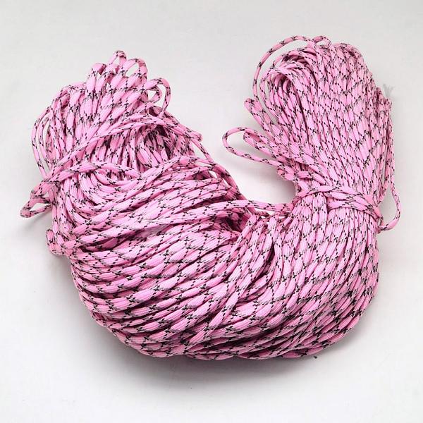 

PandaHall 7 Inner Cores Polyester & Spandex Cord Ropes, for Rope Bracelets Making, Pearl Pink, 4mm, about 109.36 yards(100m)/bundle...