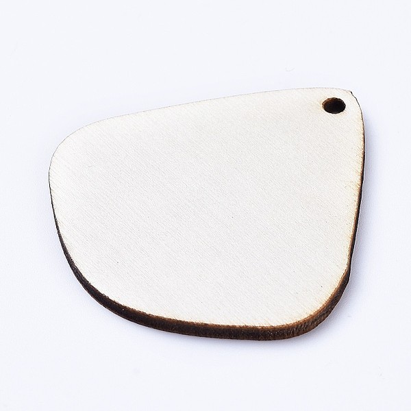 

PandaHall Natural Wood Pendants, Undyed, Laser Cut Wood Shape, Wood Slice, Sector, Antique White, 39.5x38.5x2.5mm, Hole: 1.5mm Wood Fan..., Orange
