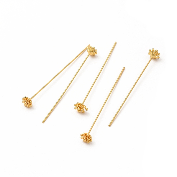 Brass Flower Head P… - image