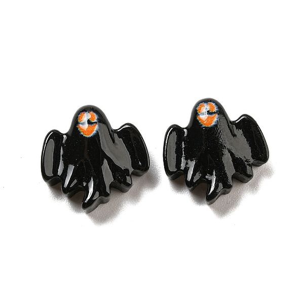 

PandaHall Halloween Theme Resin Decoden Cabochons, Black, Bat, 13x13.5x6mm Resin Bat Black