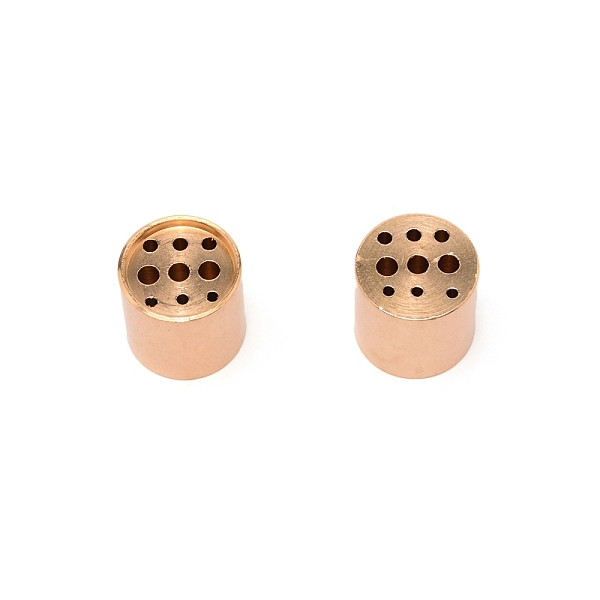 

PandaHall Brass Incense Burner Holder, Light Gold, 20x19.5mm, Hole: 1.8mm & 2.5mm & 3.5mm Brass Barrel