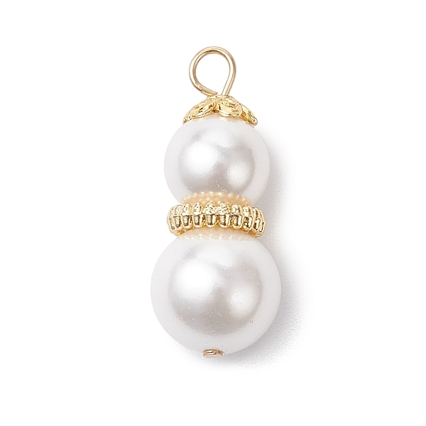 White Round Shell P… - image