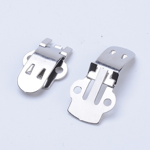 

PandaHall Manganese Plate Shoe Clips, Decorative Shoe Metal Buckles, DIY Shoes Decoration Accessories, Stainless Steel Color, 29x8~14mm...