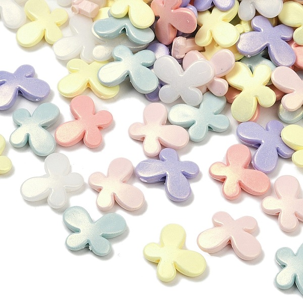UV Plating Opauqe Acrylic Beads