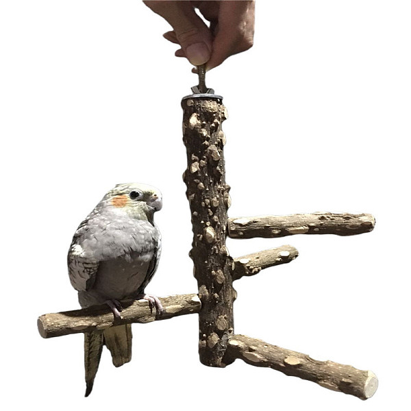 PandaHall Wood Parrot Hanging Swing, with Iron Clasps, Pet Supplies, Rectangle, Tan, 119~268x18.5~32x16.5~32mm, 5pcs/set Wood Rectangle... PandaHall Wood Parrot Hanging Swing, with Iron Clasps, Pet Supplies, Rectangle, Tan, 119~268x18.5~32x16.5~32mm, 5pcs/set Wood Rectangle...