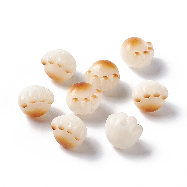 

PandaHall Carved Natural Bodhi Root Beads, Buddha Beads, Cat Paw Shape, Chocolate, 14x15x12mm, Hole: 1.7mm Bodhi Cat Shape Brown