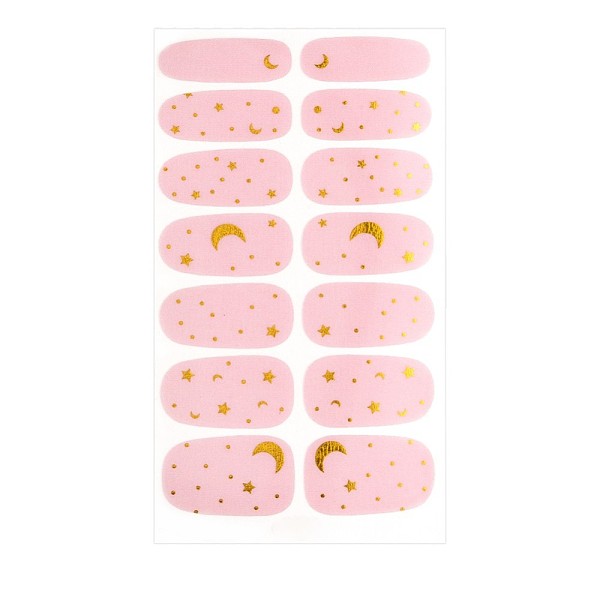 

PandaHall Full Wrap Gradient Nail Polish Stickers, Self-adhesive, for Fingernails Toenails Nail Tips Decoration, Colorful, 10x5.5cm Paper...