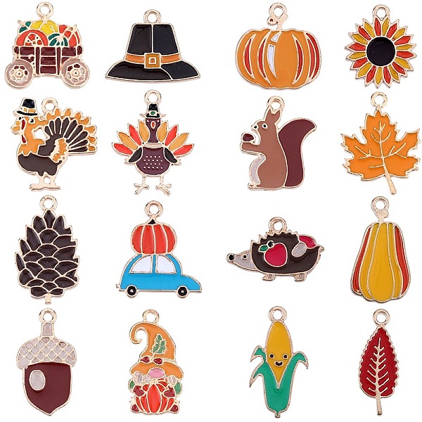 64Pcs 16 Styles Tha… - image