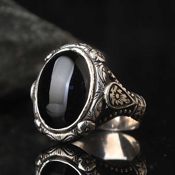 Oval Natural Dyed &… - image