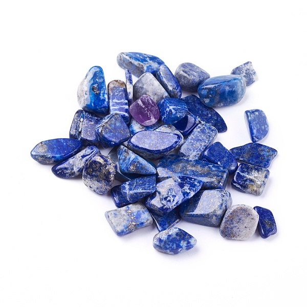 

PandaHall Natural Lapis Lazuli Beads, Undrilled/No Hole, Chips, 6~24x5~12x3~9mm, about 100g/bag Lapis Lazuli Chip
