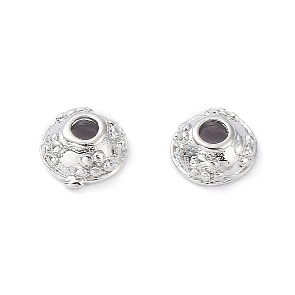 

PandaHall Rack Plating Brass Bead Cone, Real Platinum Plated, 6x2.7mm, Hole: 1.8mm Brass