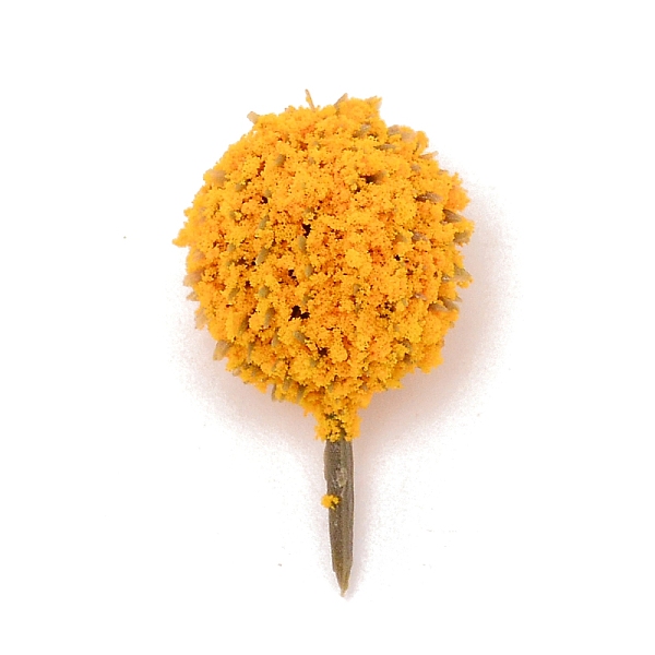 

PandaHall Plastic Model Ornament, Tree, for Desk Home Decoration, Orange, 36~37x20~22mm Plastic Tree Orange