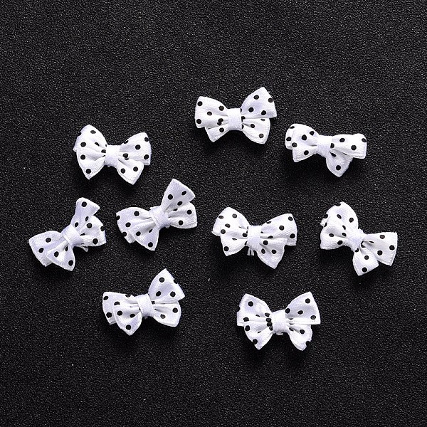 Spot Ribbon Hair Bows