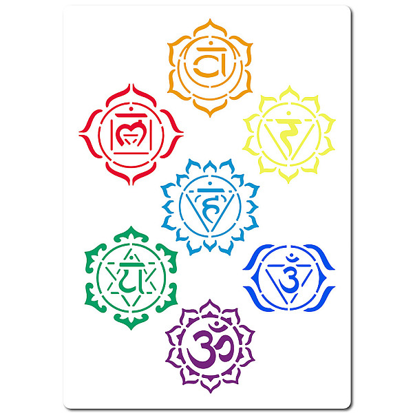 

PandaHall PET Plastic Hollow Out Drawing Painting Stencils Templates, Rectangle, Flower, 297x210mm Plastic Flower