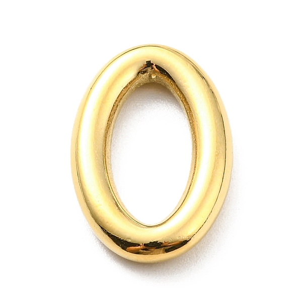 

PandaHall 304 Stainless Steel Linking Rings, Oval, Real 14K Gold Plated, 18.5x12x3mm, Inner Diameter: 12x6mm 304 Stainless Steel Oval