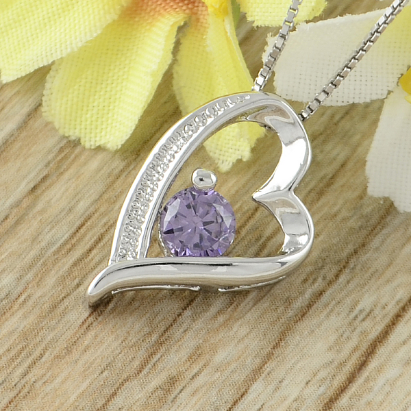 

PandaHall Heart Real Platinum Plated Brass Cubic Zirconia Pendants, 18x12x4.5mm, Hole: 1.5x6mm Brass+Cubic Zirconia Heart