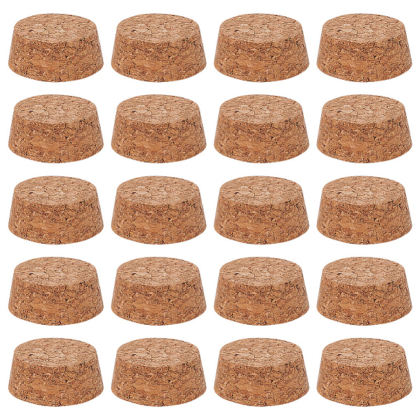 PandaHall Cork Bottle Stoppers, Bottle Tampions, Column, Peru, 38.7x16.8mm Cork Column Brown