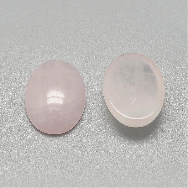 

PandaHall Natural Rose Quartz Cabochons, Oval, 25x18x6~7mm Rose Quartz Oval