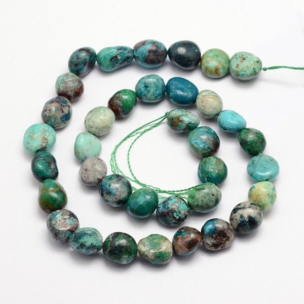 Naturelles Chrysocolla Perles Brins