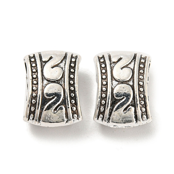 

PandaHall Tibetan Style Alloy Multi-Strand Links, Rectangle with Number 2, Antique Silver, 11x8x5mm, Hole: 1.6mm Alloy Rectangle