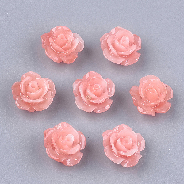 

PandaHall Synthetic Coral Beads, Dyed, Flower, Mixed Color, 10x10x6mm, Hole: 1mm Synthetic Coral Flower Multicolor