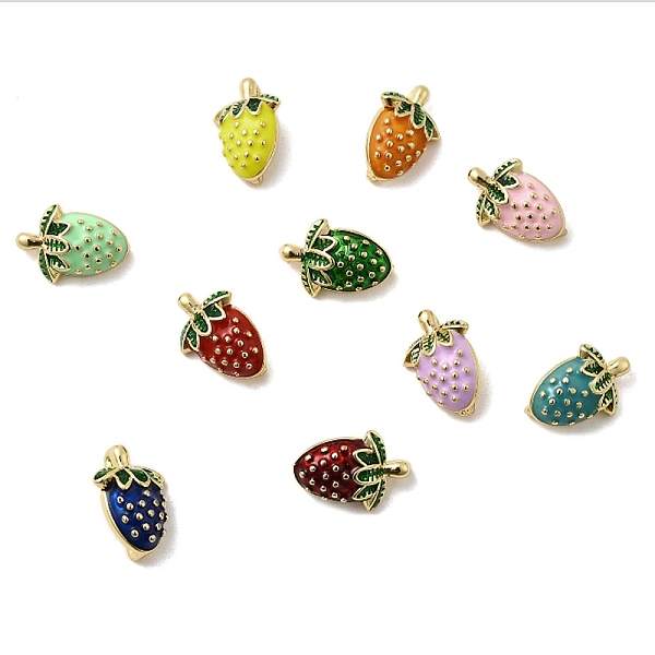 Brass Enamel Pendants