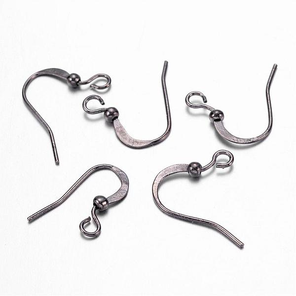 Brass Gunmetal French Earring Hooks