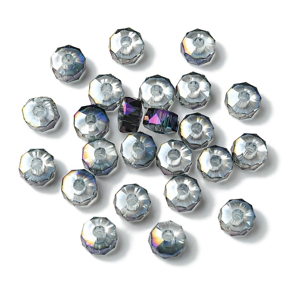 Transparent Electroplate Glass Beads